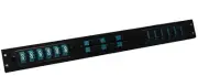 3 LGX Patch Panel for Fiber Cable w 3 x LGX LC Duplex SC Simplex+SC Duplex OM3