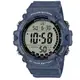 【CASIO】10年電力超個性大錶徑數位電子錶-藍(AE-1500WH-2A)