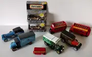 9 Vtg Matchbox Yesteryear Car Truck Double D. Bus Chrysler Atlantic Special Lot