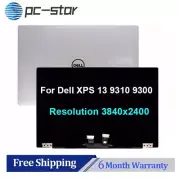 New Dell Xps 13 9310 9300 4k UHD 3840x2400 Touch Screen Assembly Silver 4XG21