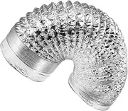 KONTONTY Flexible Foil Exhaust Hose Chimney Flue for Kitchen Range Hood Venting Easy Installation Practical Design