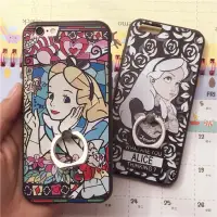 在飛比找蝦皮購物優惠-愛麗絲iphone6/6s背後立架手機殼