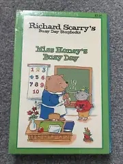 Richard Scarry’s Busy Day Storybooks NEW 4 HC Miss Honey Firefighter Murphy Hump
