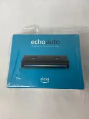 Amazon - Echo Auto Smart Speaker with Alexa - Black- New