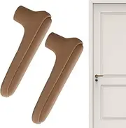 Door Handle Cover | 2X Door Handle Cushion Covers - Silicone Anti-Collision Sleeve for Bedroom Bathroom Study Room Kids Safety