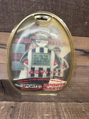⚡️ ABC Sports Master Series Electronic Handheld Trivia Game Excalibur A04 NEW ⚡️