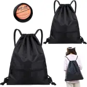 XMANX Drawstring Backpack, Waterproof Drawstring Bag Outdoor Sport Storage Ba...