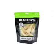 Black Dog Lamb Ears Dog Treats 10 Pack - 10pk