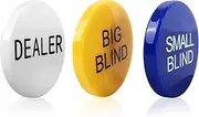 GSE Games & Sports Expert Casino Texas Hold‘em Poker Game Dealer Buttons (3 of Sets Available)