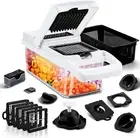 Vegetable Chopper 22 in 1 Multifunction Onion Chopper Dicer, Spiralizer for Vegg