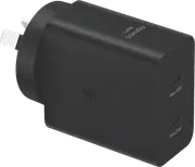 Samsung 50W Duo Power Adapter and USB-C to USB-C Cable Black