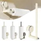 ❀1x Suction Cup Paper Towel Holder Multifunction Kitchen X0H9 K2D6 Film Rod C1H8
