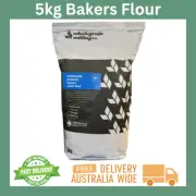 Wholegrain Milling Co Sustainable Premium White Bakers Flour 5kg | Free Postage