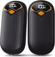 Rechargeable Hand Warmers - 7000Mah Reusable 2 Pack Portable Pocket Heater