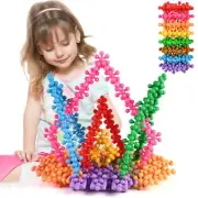 200 Pieces Building Blocks Kids STEM Toys Educational Discs Sets Interlocking...