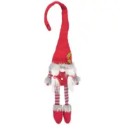 Knit Hat Gnome Christmas Xmas Shelf Sitter 4.7" x 3.5" x 26.4" Gallerie II