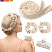 Heatless Hair Curler, Natural Wave Heatless Curling Rod Headband, Upgraded Soft