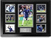 HWC Trading Cole Palmer Chelsea Gifts Printed Signed Autograph Picture for Football Fans and Supporters - A2 Framed