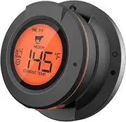 Digital Wireless Bluetooth Meat Thermometer, Smart BBQ/Over Grill Thermometer 2 in 1 for Meat Food Smoker Grill Thermometer with 2 Probes Alarm
