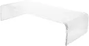 iplusmile Clear Acrylic Keyboard Cover Protector Cat Keyboard Bridge Riser Transparent Computer Stand for Efficient Workspace