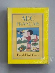 ABC FRANCAIS: French Alphabet Flash Cards for Children - Calvallini & Co - NEW!