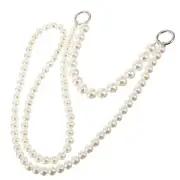 Pearl Chain Purse Strap Replacement Handbag Pearl Chain Crossbody Bag Chain