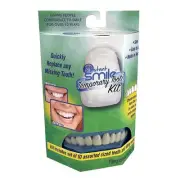 INSTANT SMILE TEETH REPLACEMENT KIT fast & easy replace missing tooth temporary