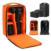 Waterproof Shockproof Camera Bag SLR DSLR Case Backpack For Canon Sony DW