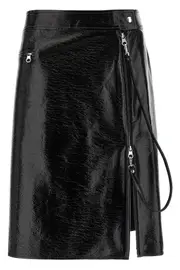 COURREGES 'Zipped Vinyl' Skirt