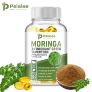 Moringa Capsules 1000mg - 100% Pure Natural Superfood, Antioxidant, Weight Loss