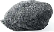 [Failsworth] Carloway Harris Tweed Baker Boy Cap (Latest Version)