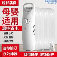 在飛比找Yahoo!奇摩拍賣優惠-電熱油汀家用13片電暖爐節能省電辦公速熱機大面積