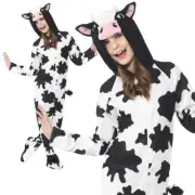 Cow Costume Boys Girls Animal Book Week Day Fancy Dress Costume New