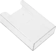 KAILIKETIY Wall Mounted Magazine Holder Clear Office File Organizer for Brochures Pamphlets and Documents Vertical Display Rack for Home Office Use