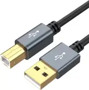 CableCreation Long USB Printer Cable 10 Feet, USB 2.0 Printer Cable to Computer,