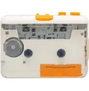 Stereo Skelton Portable Cassette Player White From Japan New MP3