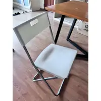 在飛比找蝦皮購物優惠-IKEA代購 好收納  折疊椅 白色/黑色 桌椅 休閒椅 開