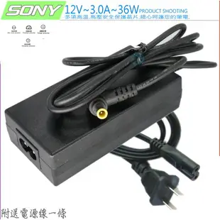 SONY 12V,3A,36W充電器(原裝)索尼 EVI-D70，EVI-D70P，EVI-D100P，MV-65ST，NSP-100，EVI-HD3V，EVI-HD7V，BRC-300P，BRC-H700，BRC-Z，BRC-Z330 700，BRC-HD1，BRC-H100V，BRC-H100S，BRC-Z330，BRC-Z700，RC-H700，DRX-530UL，AC-ES1230K，MPA-AC1，AC-ES1225K，PA-AC1，PMW-EX1