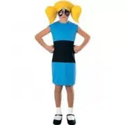 Bubbles Powerpuff Girls Costume SIZE 5-7 MEDIUM