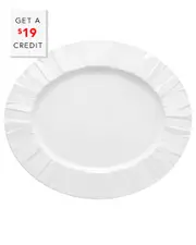 Vista Alegre Matrix Oval Platter with $19 Credit
