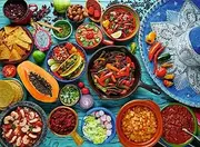 Ravensburger Fiesta Time 500 Piece Jigsaw Puzzle | Unique Piece Design | Softclick Technology | Ideal Puzzle Enthusiasts