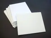 25 - 8x8 Foam Core 3/16" Thick 8" x 8" White Foamcore Foam Board Framing Art