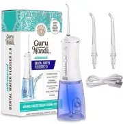 GuruNanda Advanced Dental Water Flosser 2.0 with UV Mode