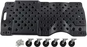 40in Automotive Mechanic Creepers with Thick Foam Headrest,300lbs Lying Board Low Profiles Car Vehicle Garage Repairing Tool