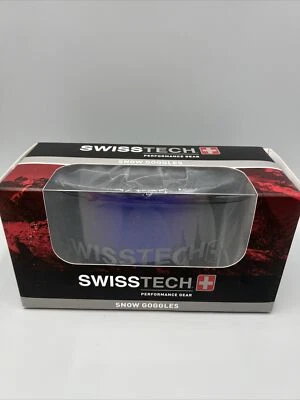 Swiss Tech Dual Lense Anti-Fog Snowboarding, Ski, Snow Goggles. Keystone