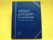 #9679 GREAT BRITAIN HALFPENNIES 1902-1936 - NEW WHITMAN FOLDER