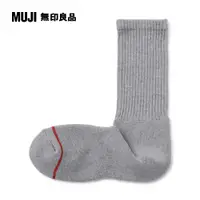 在飛比找PChome24h購物優惠-男棉混保暖厚織直角襪【MUJI 無印良品】