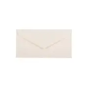 JAM Paper Monarch Strathmore Invitation Envelope 3.875x7.5 Natural White Wove
