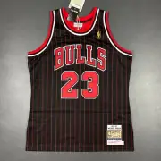 100% Authentic Michael Jordan Mitchell & Ness 96 97 Bulls Jersey Size 44 L Mens