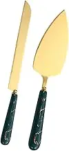 OKUMEYR 1Set Creative Cake Spatula with Handle Elegant Cake Cutter and Pizza Server for Home Use for Weddings and Birthday Parties and Stylish Baking Tools